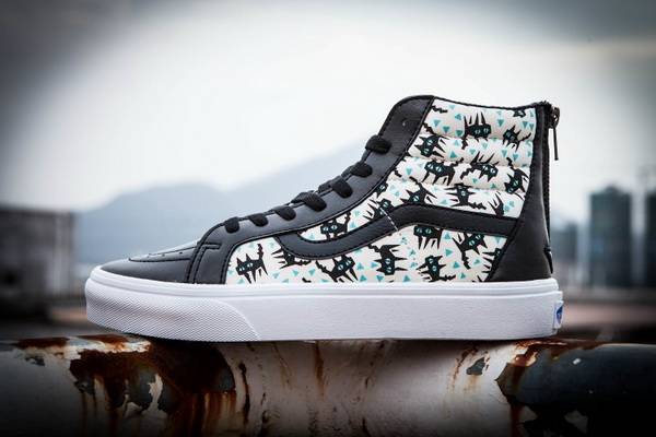 Vans High Top Shoes Women--476